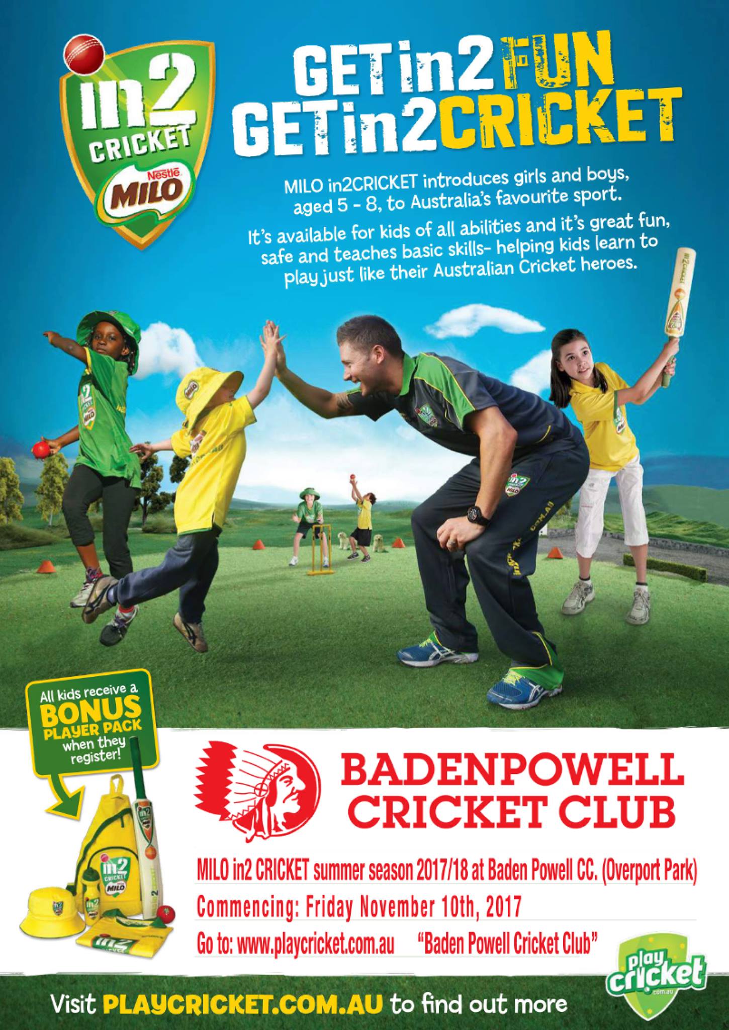 Bpcc milo in2cricket